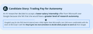 Hiring AI Talent: Trading Pay for Autonomy
