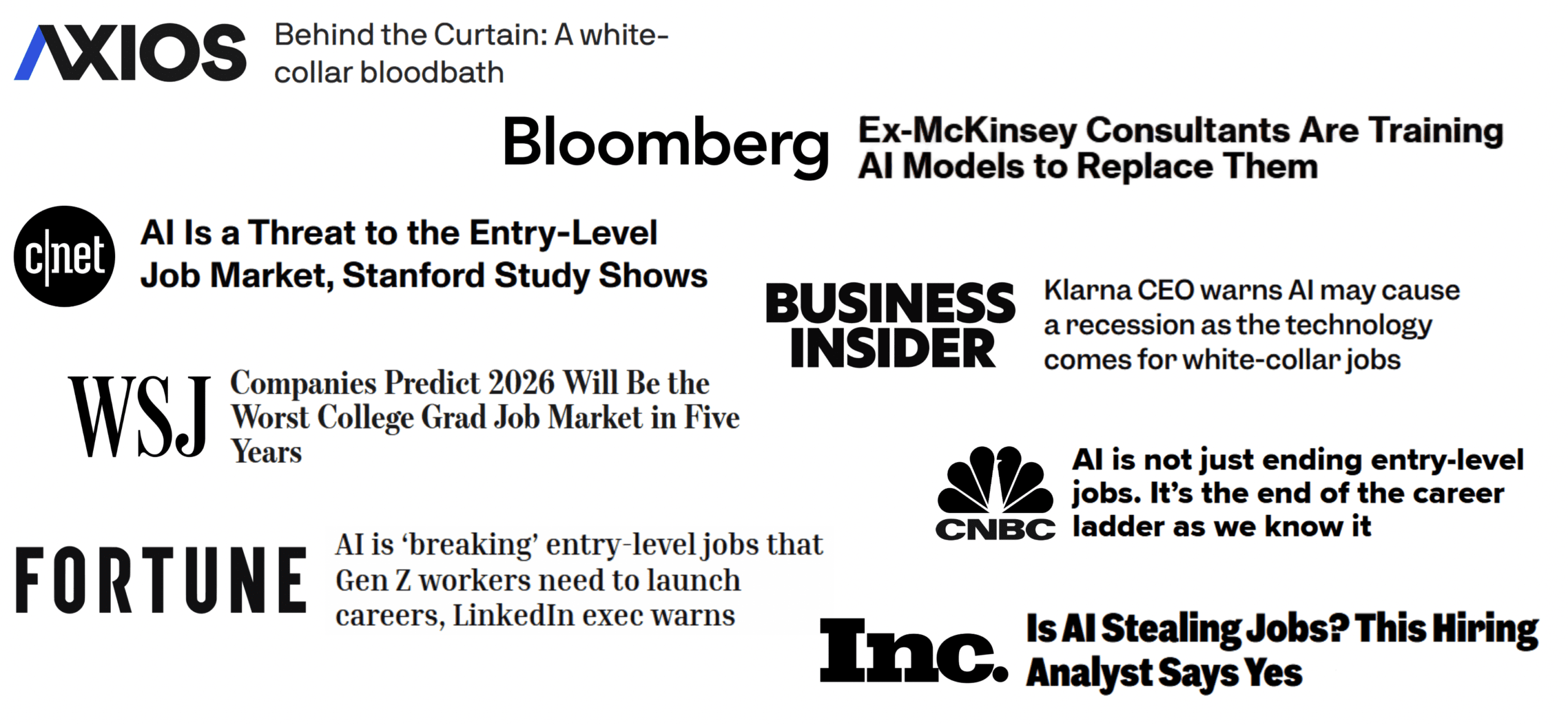 Headlines say AI is wiping out entry-level work